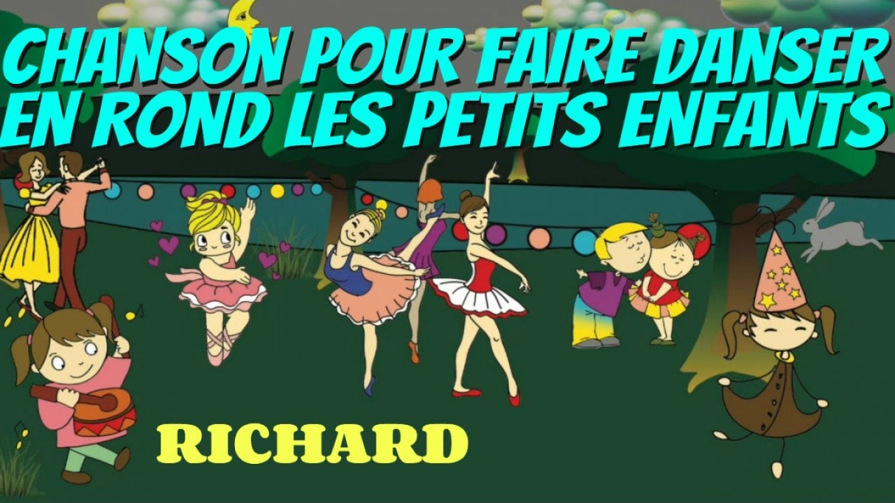 Chanson pour faire danser en rond les petits enfants Comptine par