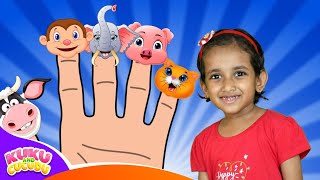 Animal Finger Family &amp; More 🐾 | Fun Kids Song Compilation with Nursery Rhymes! - Kuku and Cucudu