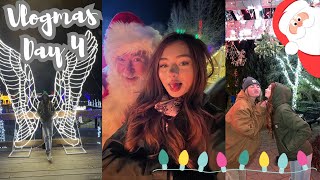 Come Look At Christmas Lights With Me | Vlogmas Day 4 | **Sicily Rose**