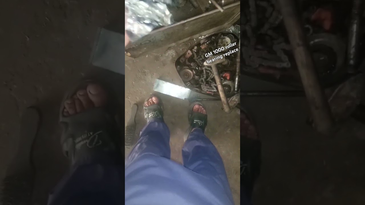 Toro green Master 1000 roller bearing replace