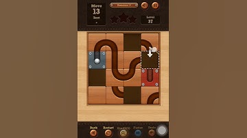 Roll the Ball slide puzzle Premium F Pack Level 37 Solution