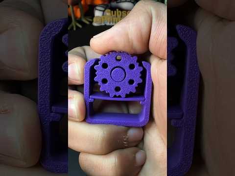 3D Printed Click Wheel Fidget Toy, Play with Toys. #3dprinting #fidget #toys