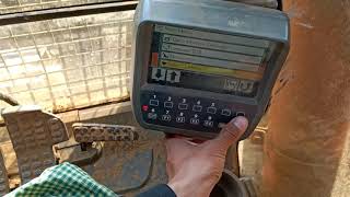 Hitachi excavator error view