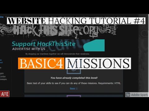 HACK THIS SITE BASIC 4 MISSIONS ||  HTS MISSIONS || Techno Ayan ||