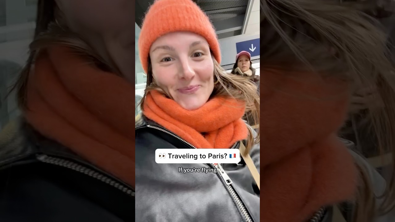 Taking the métro from Orly into Paris? It’s super easy! ✈️ 