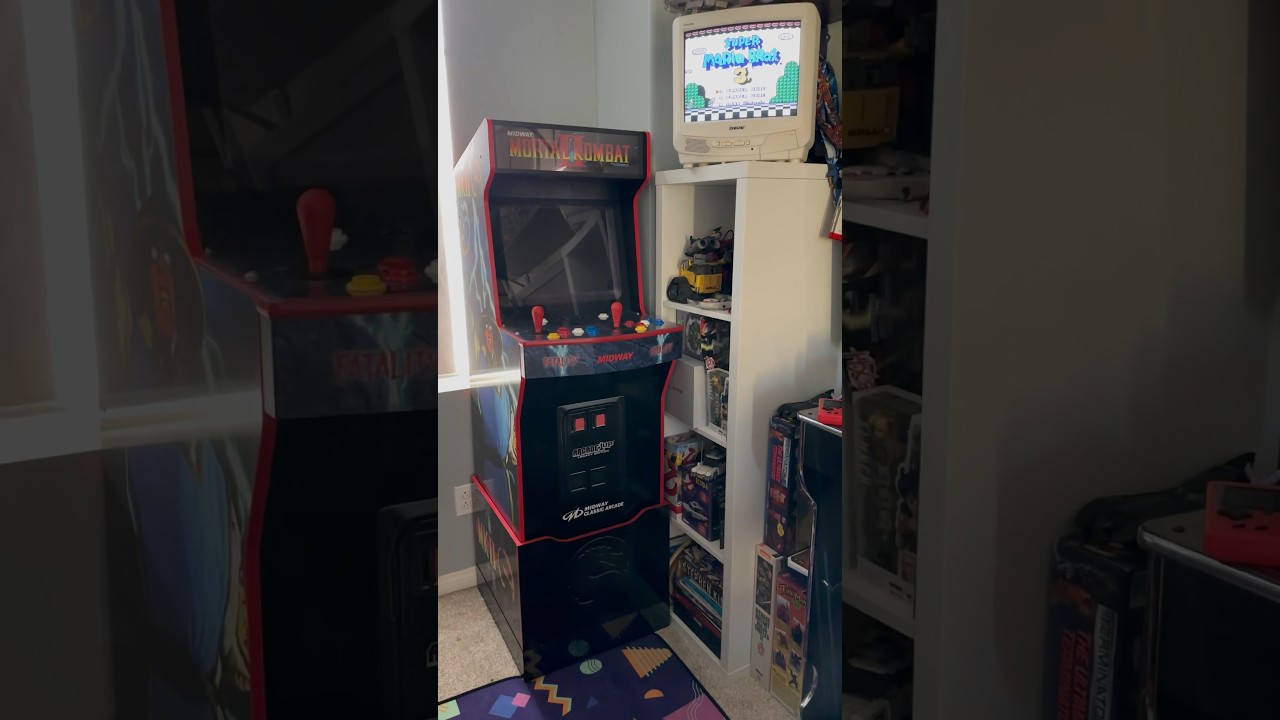 @BuyStuffArcades 4&rdquo; Riser Arcade1Up Midway Legacy Mortal Kombat II #arcade1up #homearcade #mk2