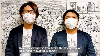 RPG Time: The Legend of Wright Creator Video Message