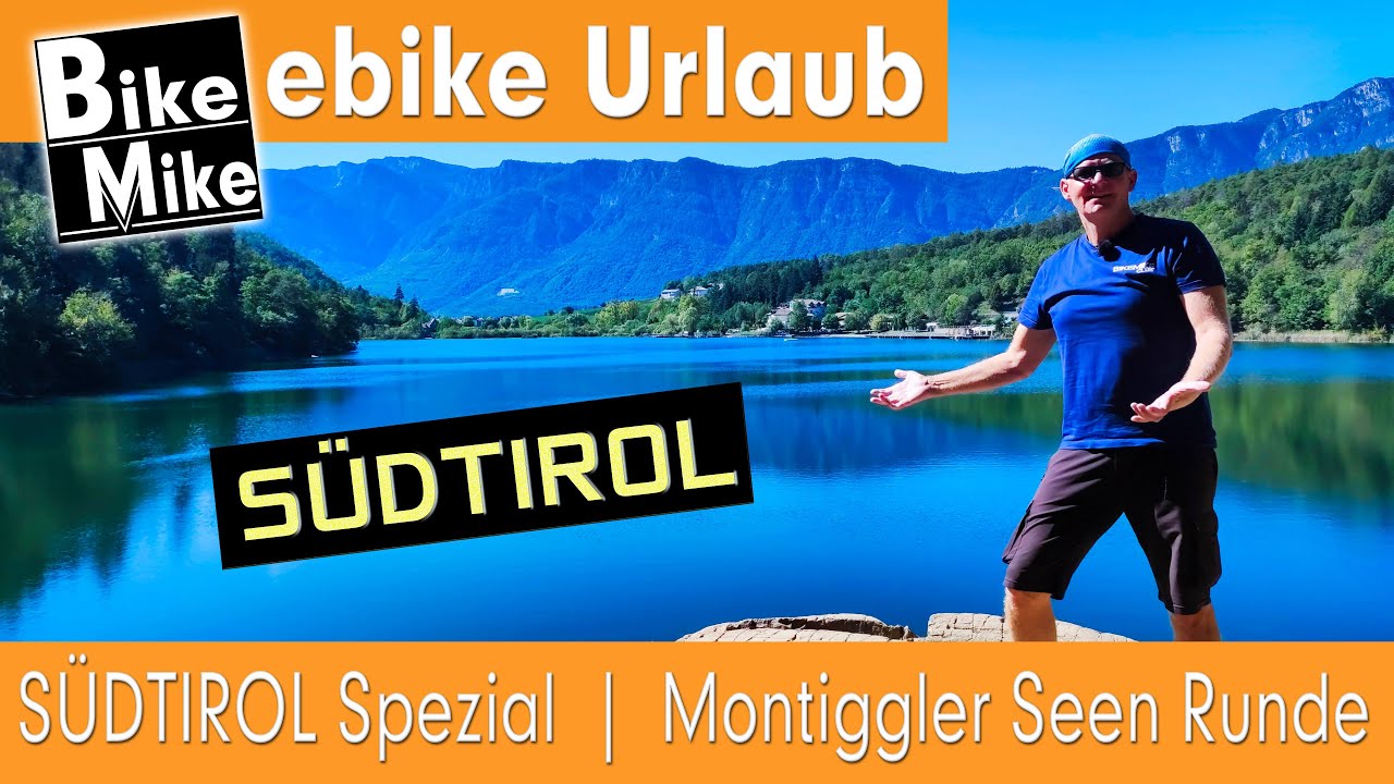 eBiken in Südtirol | Montiggler Seen Runde | Genussvoll über Schloß Sigmundskron durch Eppan