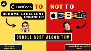 Bubble Sort Algorithm | Approach Explanation | Sorting Algorithm | Progression90