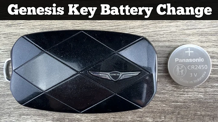 GENESIS GV60 / GV80 Key Fob Battery Replacement - How To DIY Change Replace Remote Batteries