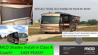 MCD Shades- Class A install of new window Shades by RV Shop and Chef 2,991 views 1 year ago 16 minutes