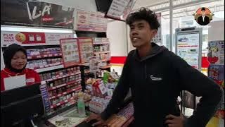MAS IYUN nekat beli di alfa pakek baju penggaritan🤣🤣GAK BAHAYA TAA ....!! #masiyun #sobatngaret