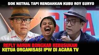 Coba Rendahkan Kuasa Hukum Roy Suryo, Sugeng Santoso Dipermalukan Refly Harun