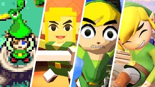 Evolution of Toon Link in Zelda Games (2002-2021)
