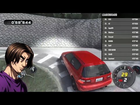 (INITIAL UNITY) The Irohazaka Time Attack! Back on the Leaderboard !