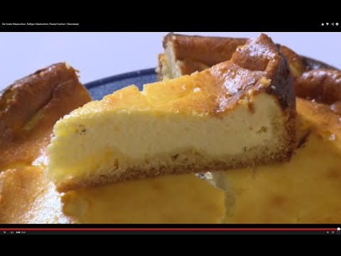 Der Beste Käsekuchen. Saftiger Käsekuchen. Rezept Kuchen. Videorezept