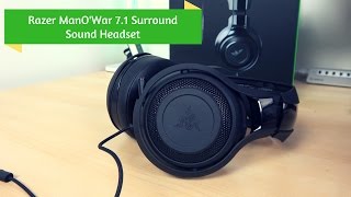 Razer ManO'War 7.1 Surround Sound Headset Review - YouTube