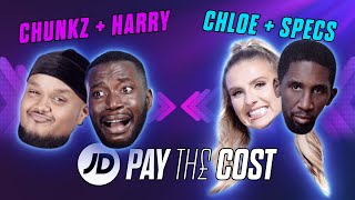 CHUNKZ & HARRY PINERO VS CHLOE BURROWS & SPECS GONZALEZ | PAY THE COST