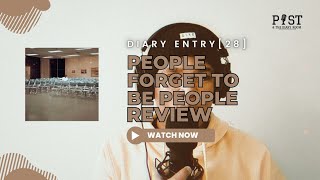 DIARY ENTRY [28]: Wordz - People Forget To Be People album review