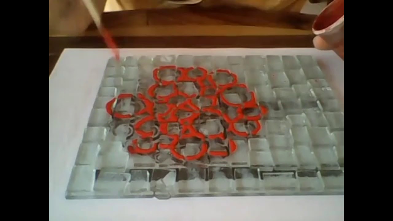 Cuadro con relieve + grisalla en vitrofusión - Judith Edery