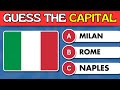 Guess the Capital City Quiz | Easy to Hard