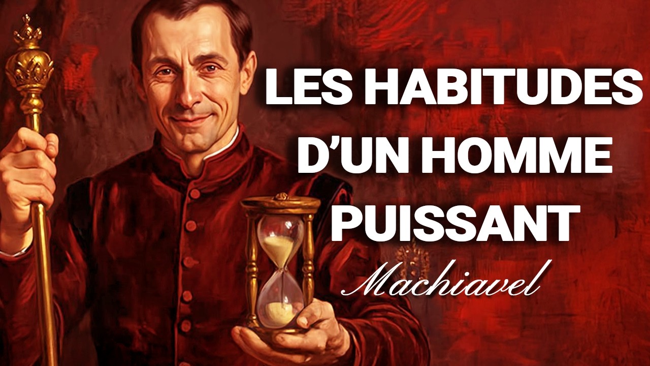 7 HABITUDES QUE TOUTE PERSONNE INFLUENTE ADOPTE - MACHIAVEL