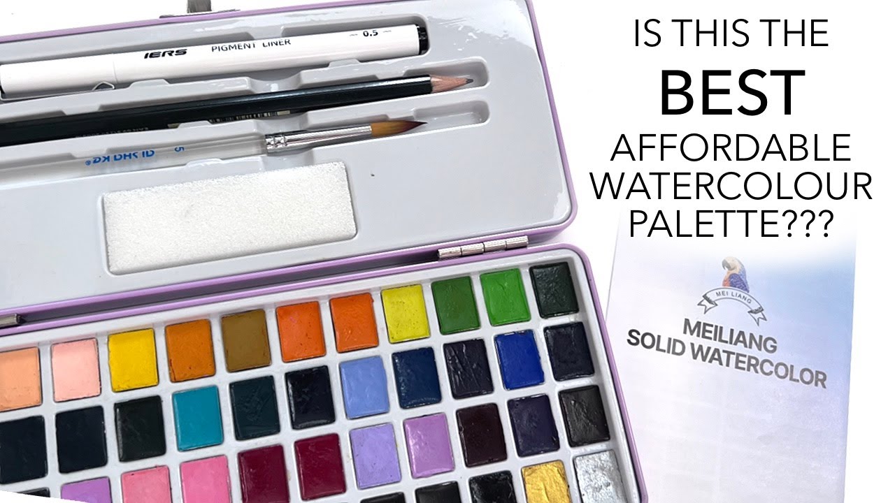 The BEST, Affordable Watercolour Palette??? 