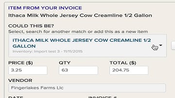 Using Chefsheet with billSync