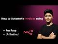 how to automate invoice generation with n8n | no more manual work