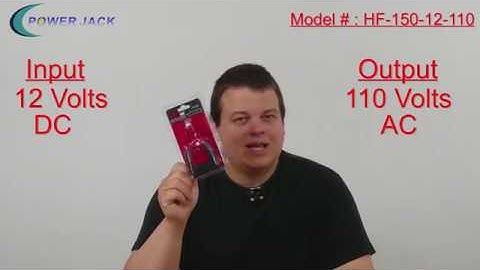 PowerJack - 150W - DC to AC - Inverter Unboxing