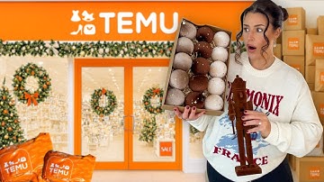 Ik heb alles gekocht voor Kerstmis op TEMU voor 2025… en WOW 😳🎄