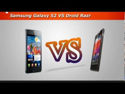 Видео: Разлика между Motorola Droid Razr и Galaxy S2 (Galaxy S II)