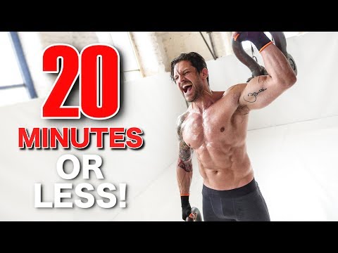 FULL BODY WORKOUT IN UNDER 20 MINUTES (Can You Beat Me?!) | Lex Fitness