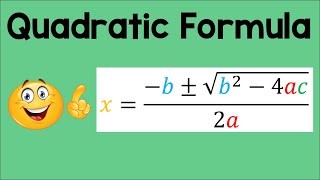 Quadratic Formula | Math Animation