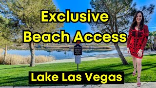 Touring Vita Bella in Lake Las Vegas - A Toll Brothers Townhome With Private Beach Access!