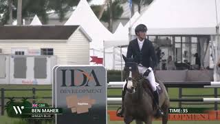 Ben Maher & Ginger-Blue Win IDA Development CSI3* Grand Prix