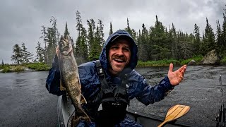 72 Stunden Campen im Boundary Waters Feuerverbot (Snowbank nach Ima)