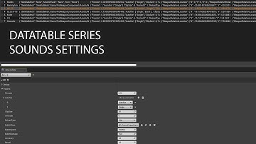 Pro Weapon Component - Datatable Series - Sounds