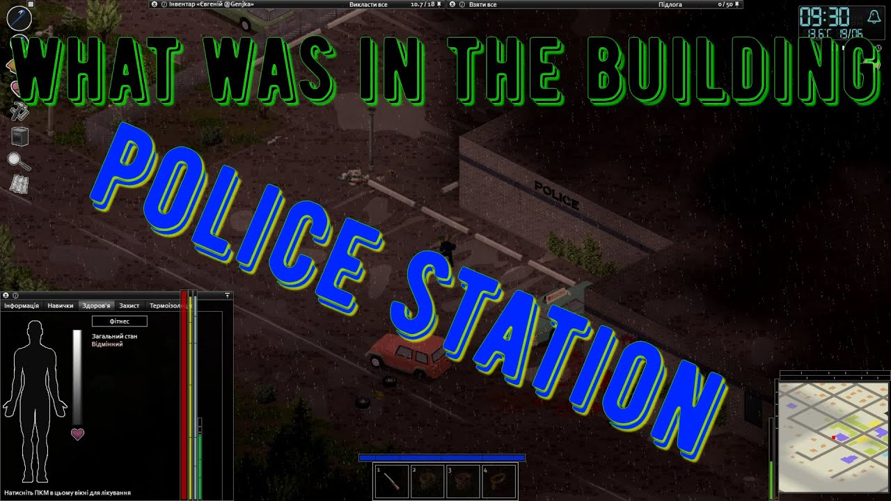 Project Zomboid cleaning up the police station (No comments). - YouTube