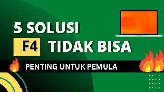 Mengatasi F4 tidak Berfungsi Pada Excel Vlookup SUMIF COUNTIF absolute