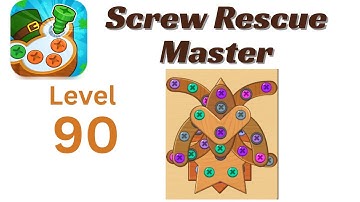 Screw Rescue Master Level 90 Walkthrough 🔩🧩 | Go Answer