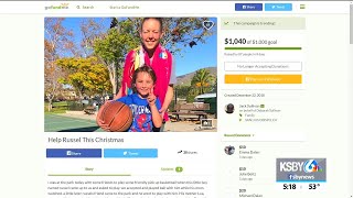 Strangers set up gofundme for boy's Christmas presents