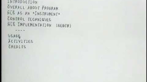 Part 7 of 10: Engelbart and the Dawn of Interactive Computing: SRI