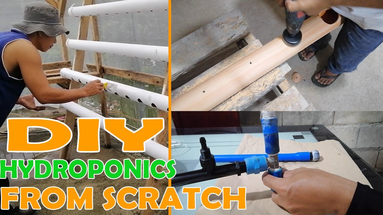 From Scratch To Finish  On How To Build A Hydroponic SEMI-NFT System For Our Hydroponic Lettuce