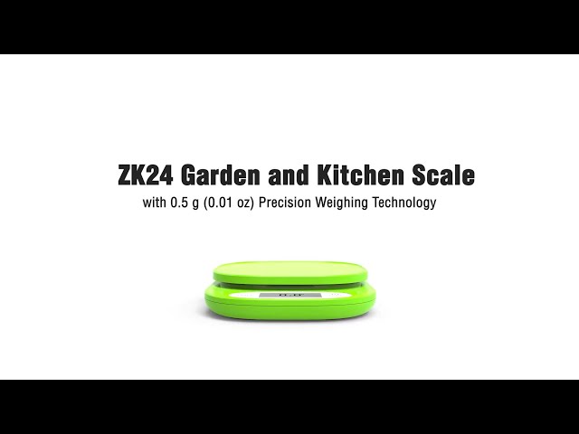 Ozeri ZK24 Garden and Kitchen Scale, with 0.5 g (0.01 oz