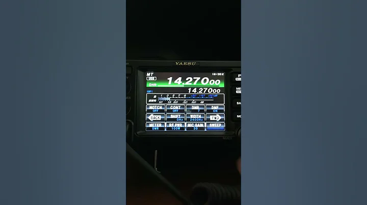 FT-991 Cleaning up an HF signal