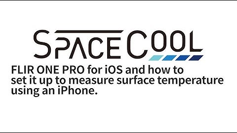 FLIR ONE PRO for iOS and how to set it up to measure surface temperature using an iPhone.