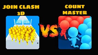 JOIN CLASH 3D VS COUNT MASTER GAME COMPARISON screenshot 5