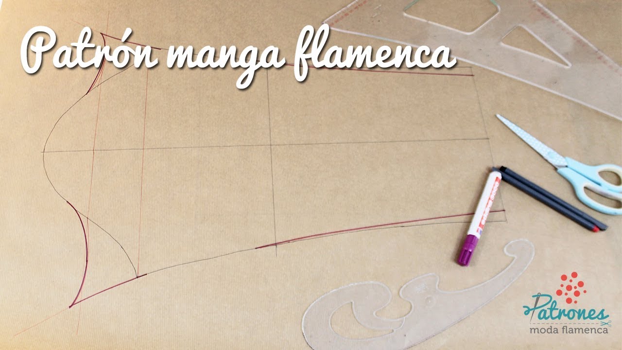 Узор рукава фламенко / узор квадратного рукава