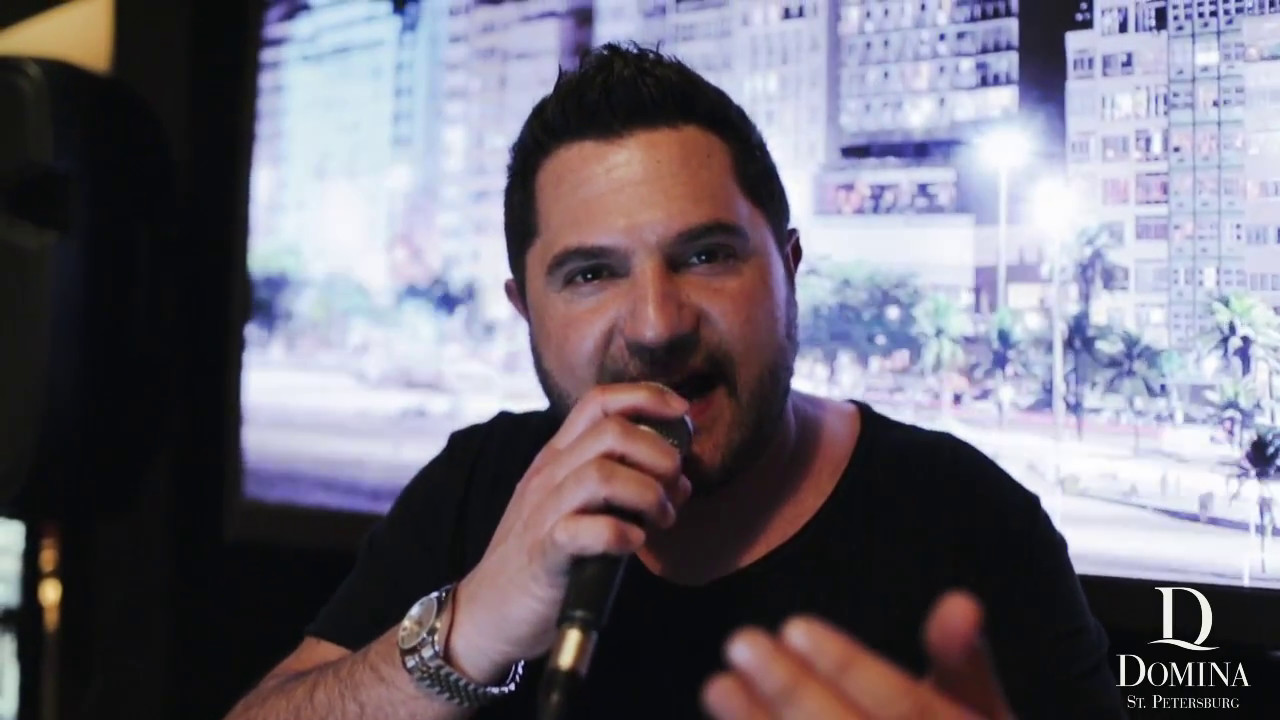 Sing & dance with Andrea Valenzisi at Domina St. Petersburg